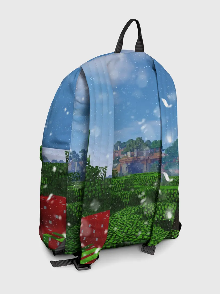 Рюкзак джинсовый / Minecraft / Майнкрафт