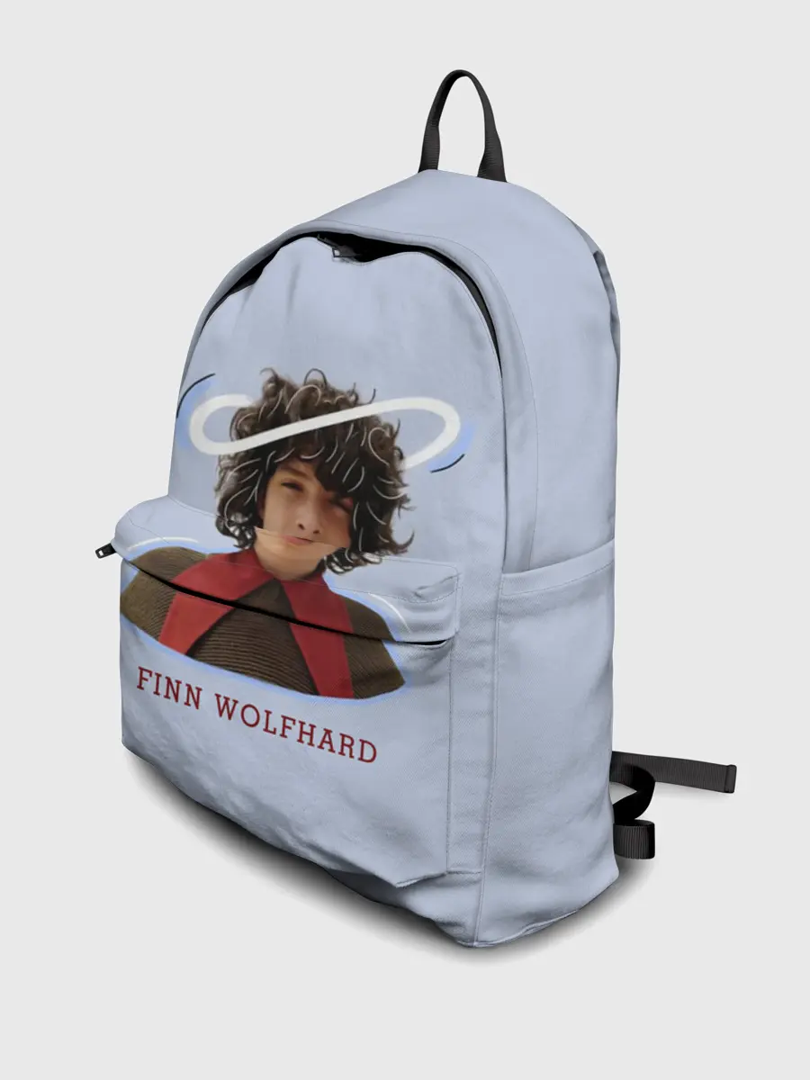 Рюкзак джинсовый / finn wolfhard