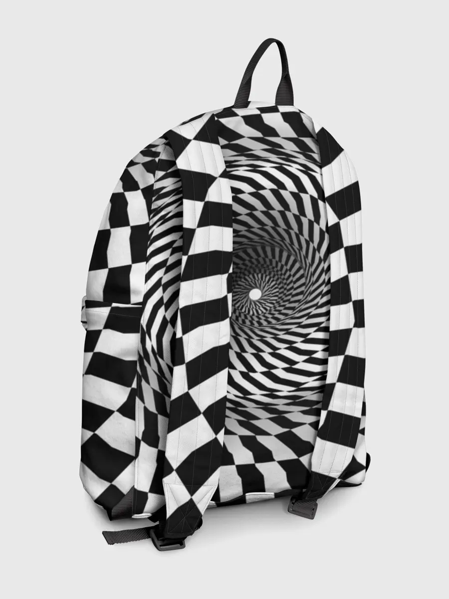 Рюкзак джинсовый / Оптические квадраты