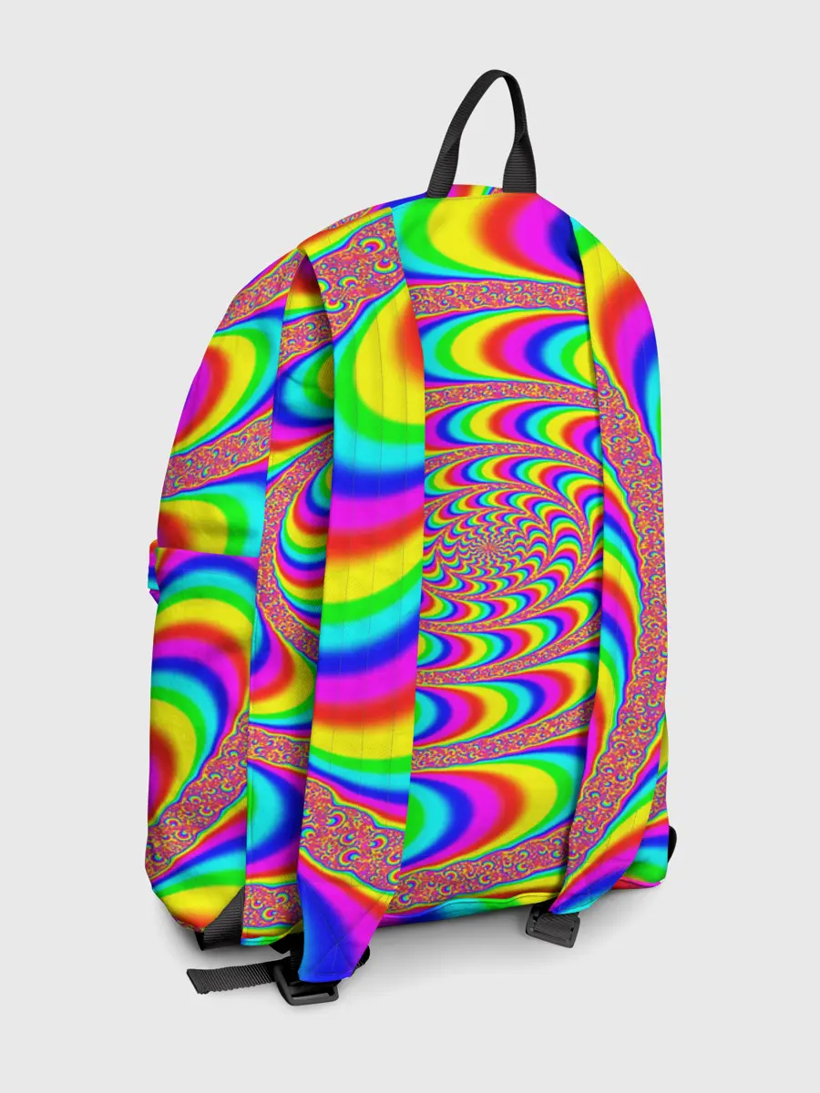 Рюкзак джинсовый / Оптическая текстура