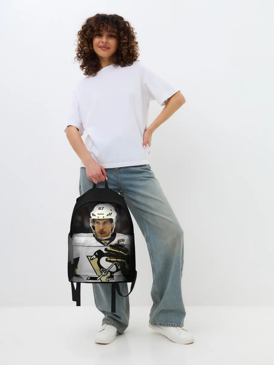 Рюкзак джинсовый / Сидни Кросби