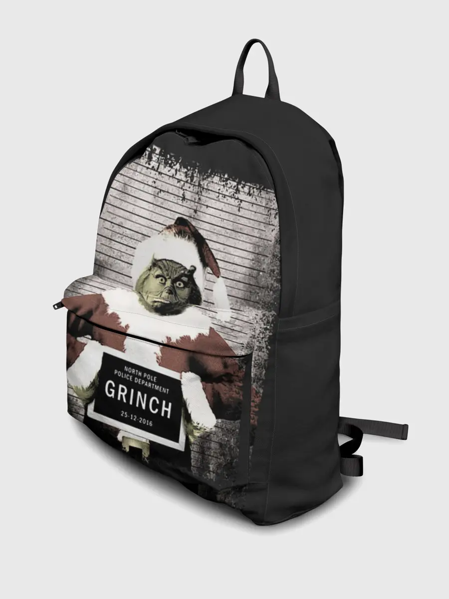 Рюкзак джинсовый / Гринч