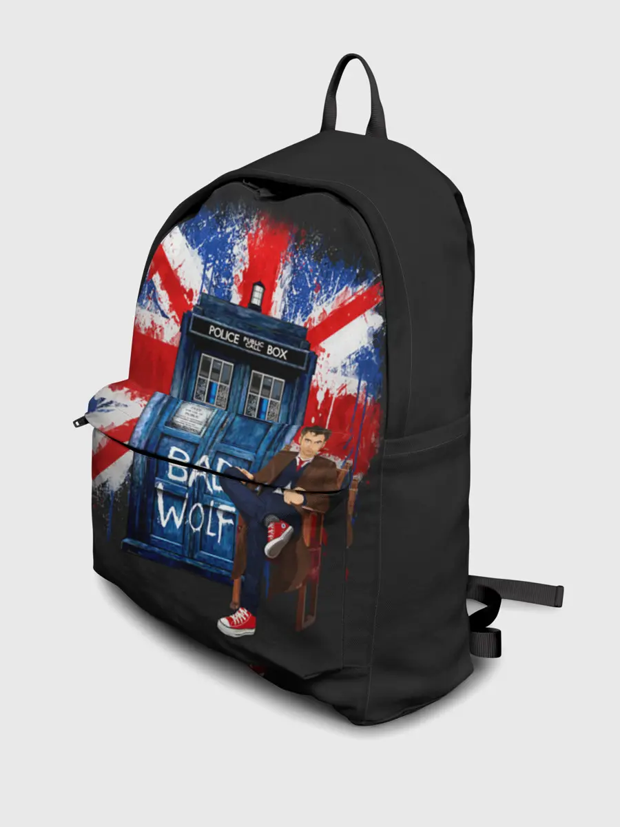 Рюкзак джинсовый / Doctor Who