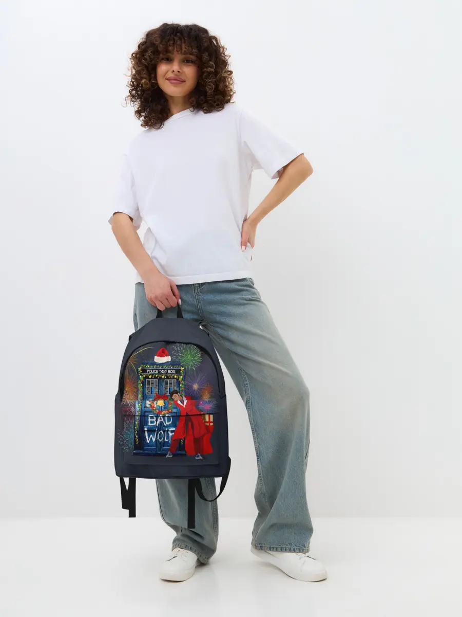 Рюкзак джинсовый / Doctor Who