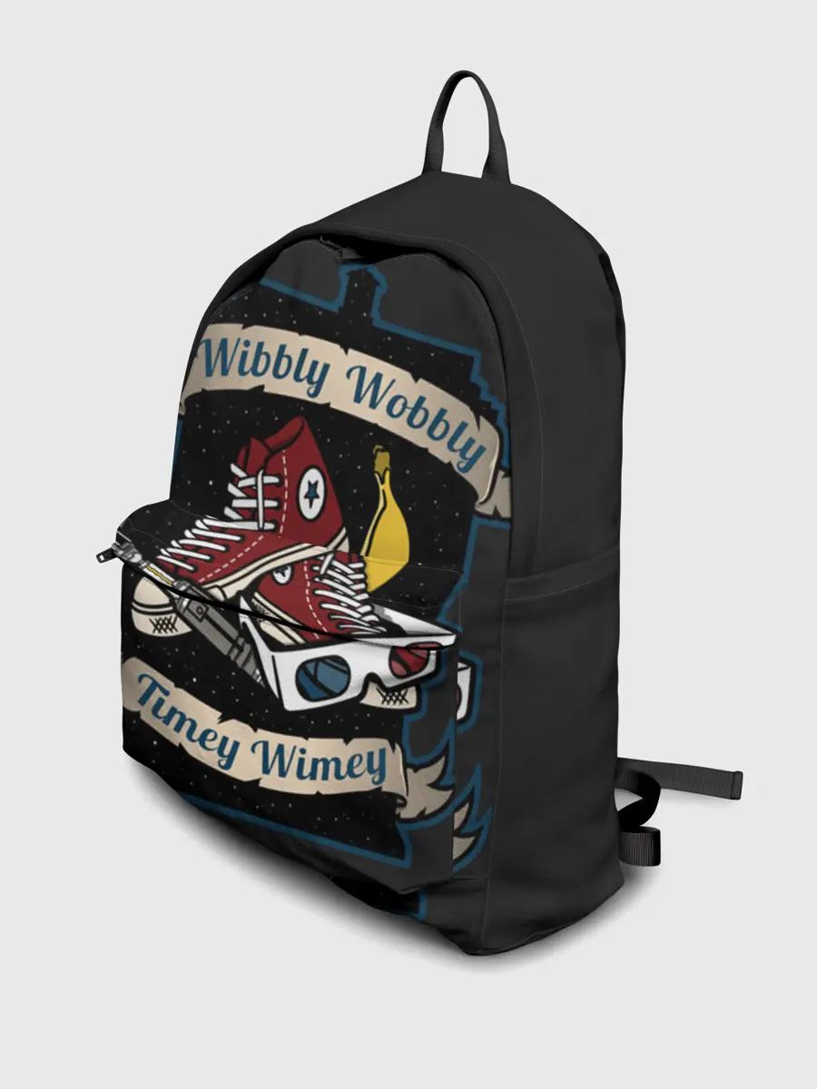 Рюкзак джинсовый / Doctor Who