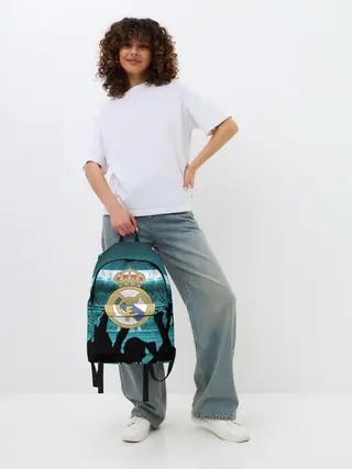 Рюкзак джинсовый / Real Madrid