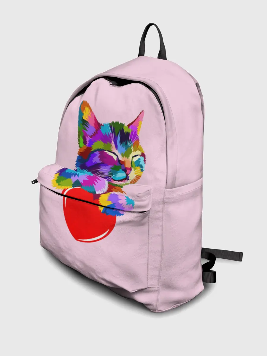 Рюкзак джинсовый / Кот