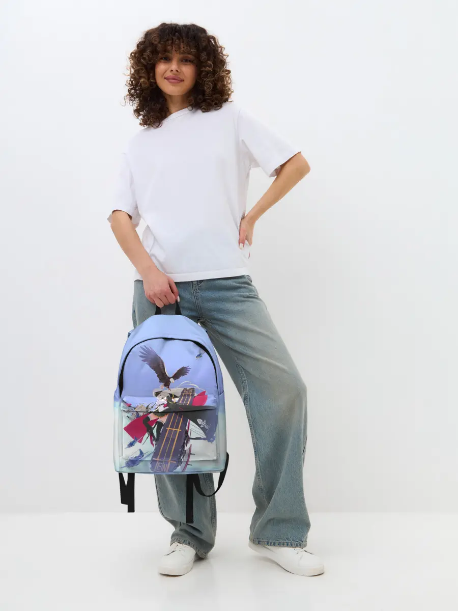 Рюкзак джинсовый / Лазурный путь