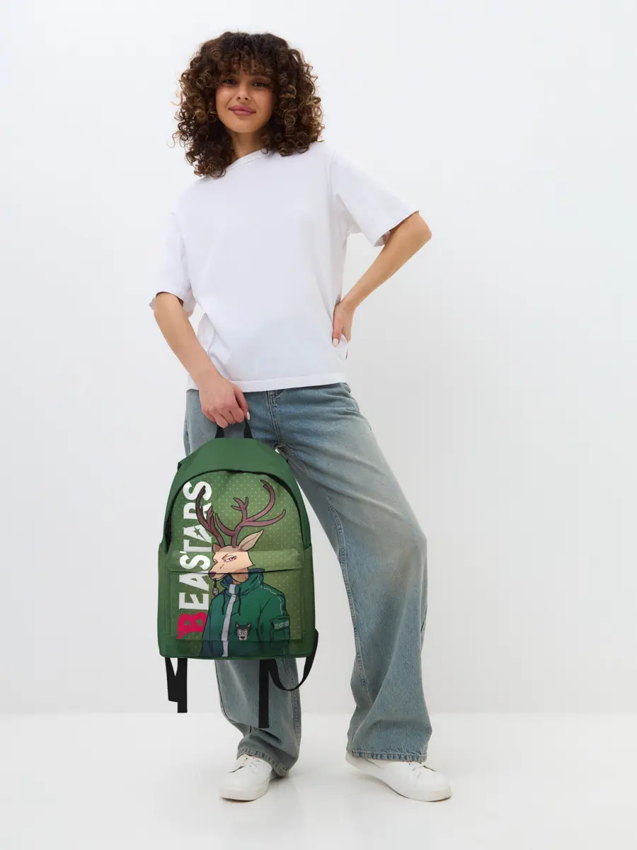 Рюкзак джинсовый / Выдающиеся звери