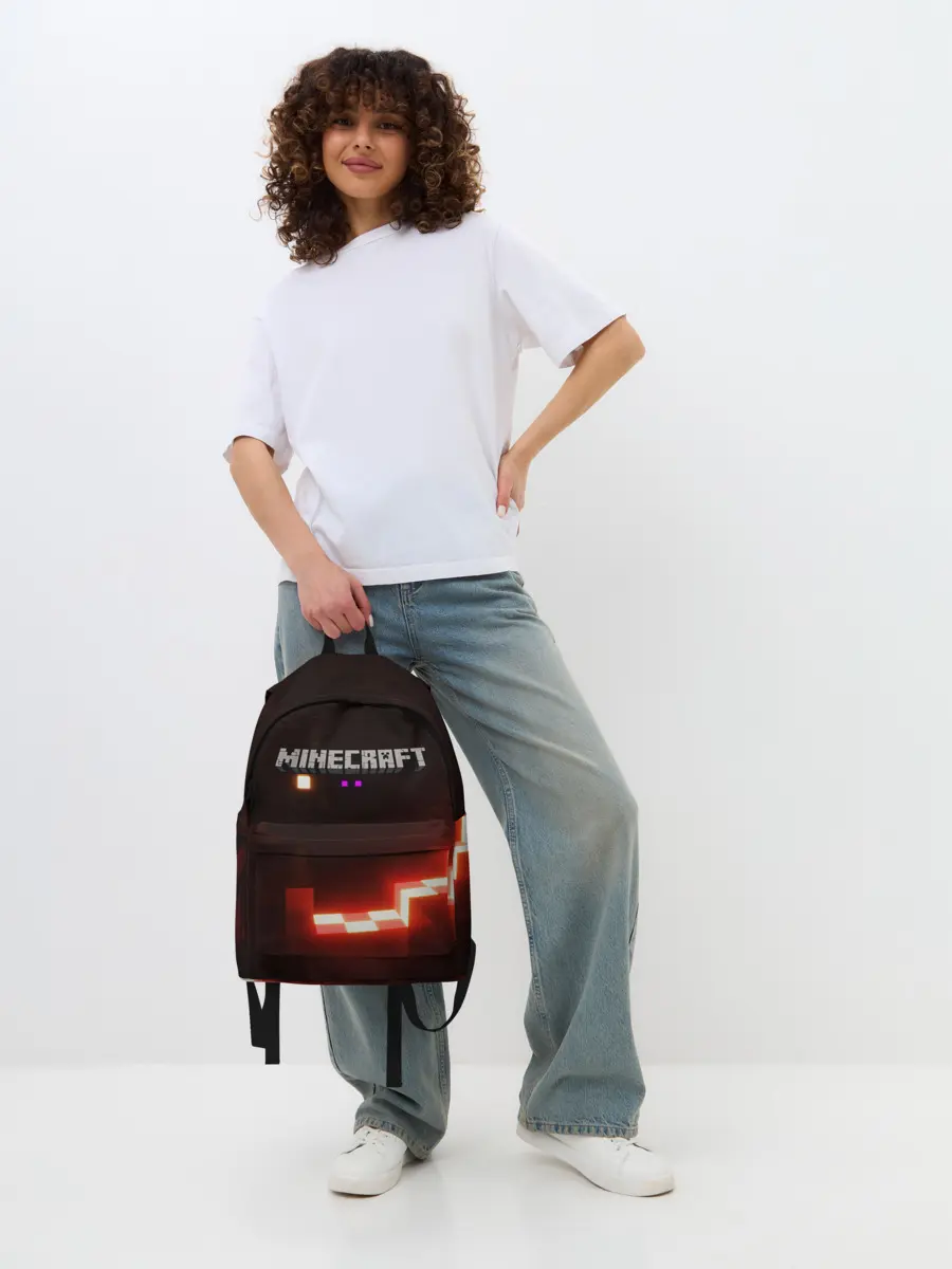 Рюкзак джинсовый / MINECRAFT