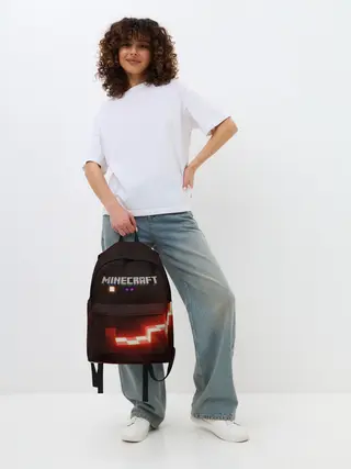 Рюкзак джинсовый / MINECRAFT
