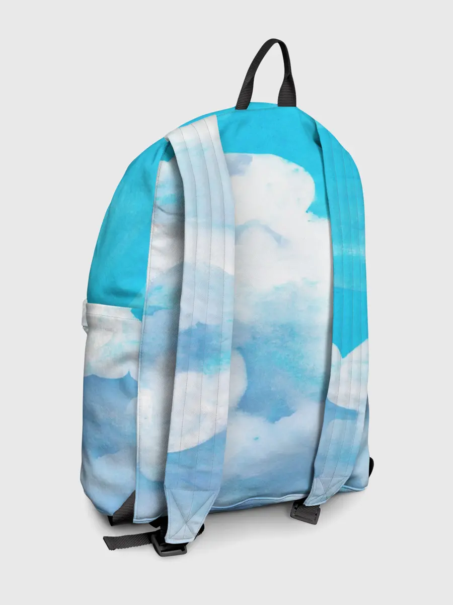 Рюкзак джинсовый / Акварельный Мем