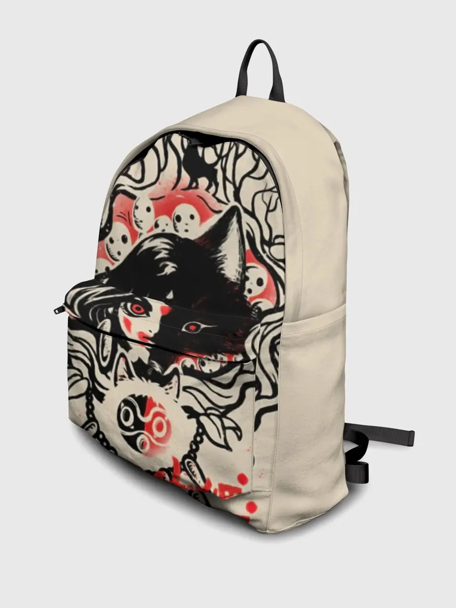 Рюкзак джинсовый / Принцесса Мононоке