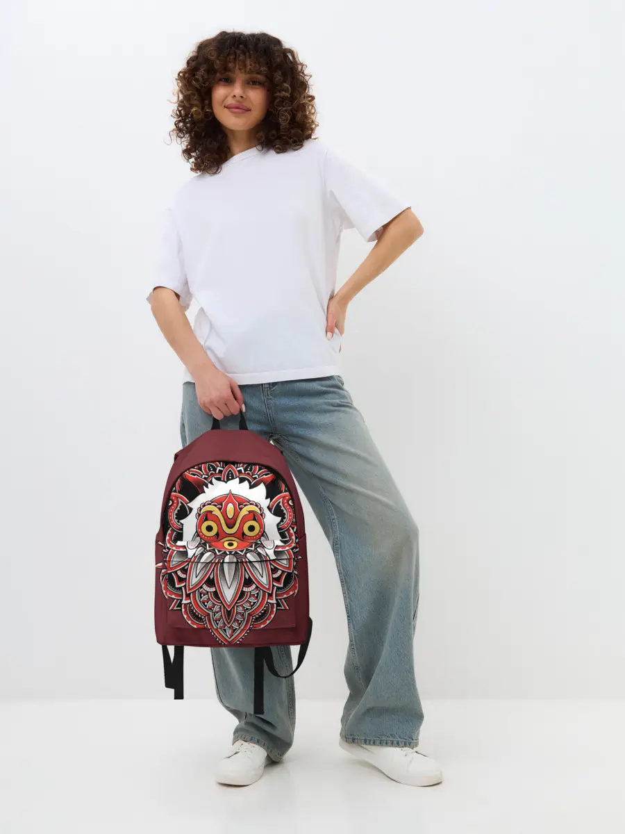 Рюкзак джинсовый / Принцесса Мононоке