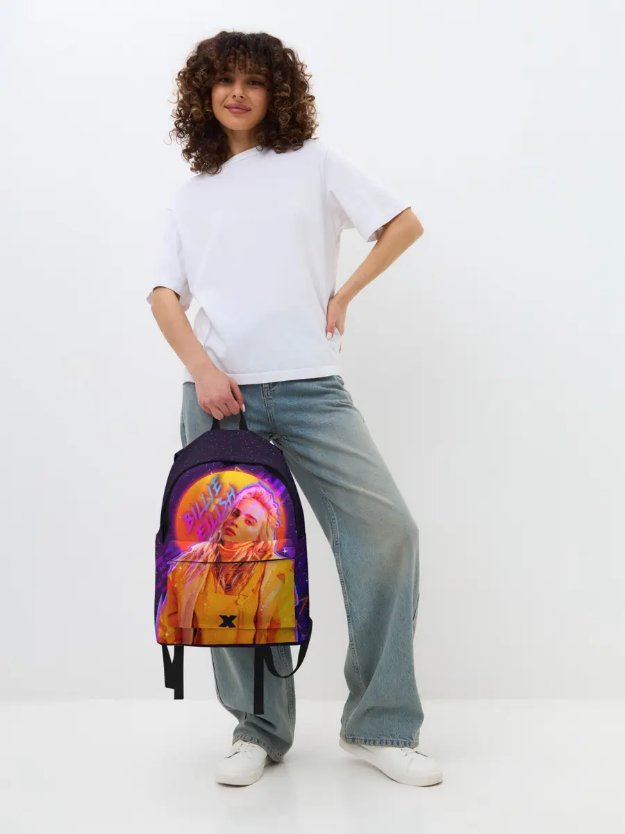 Рюкзак джинсовый / Billie Eilish