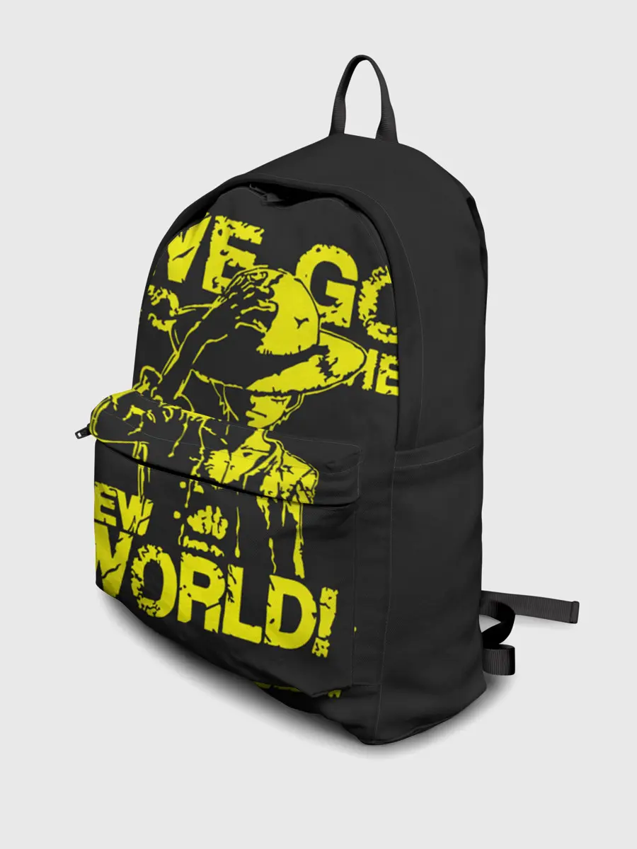 Рюкзак джинсовый / One Piece We Go World