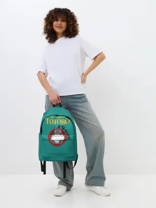 Рюкзак джинсовый / Totoro