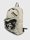 Рюкзак джинсовый / шляпа и череп One Piece
