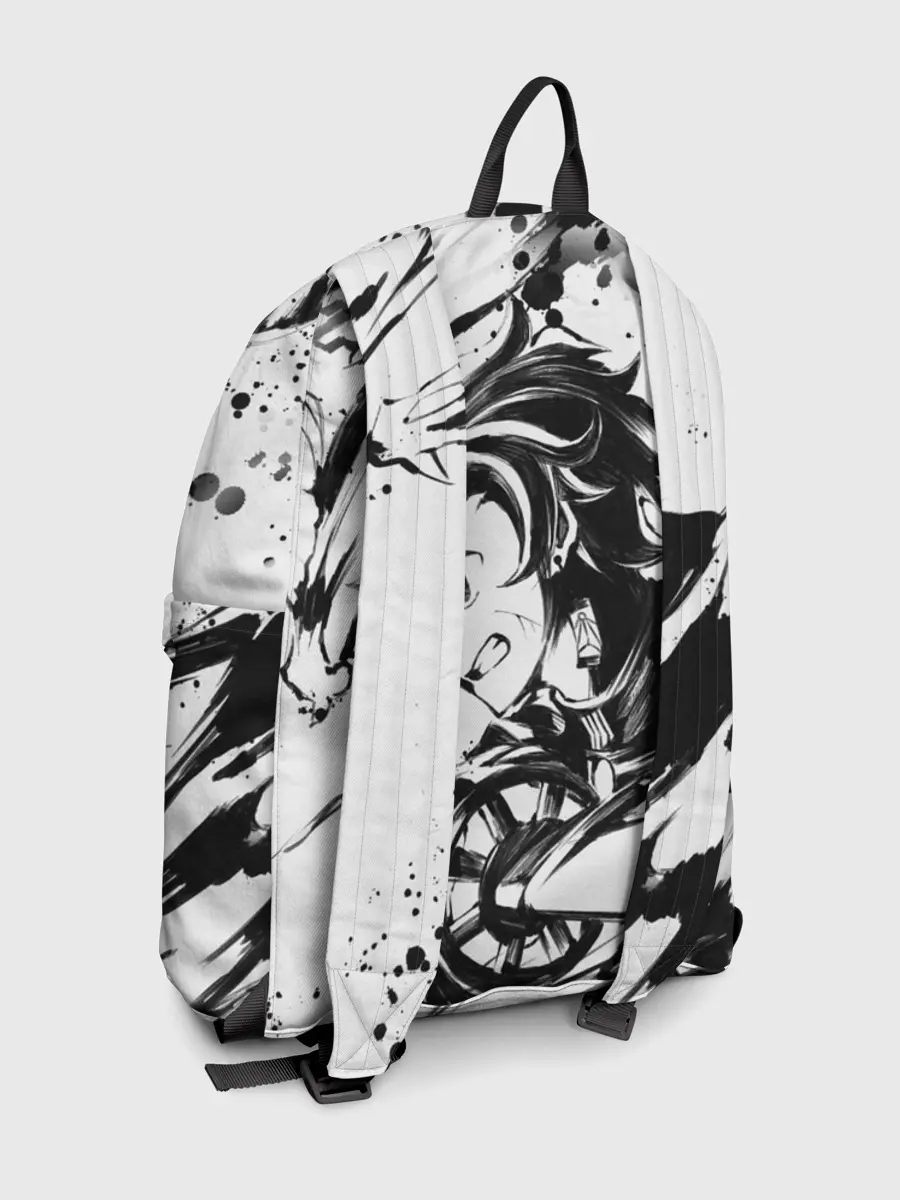 Рюкзак джинсовый / KIMETSU NO YAIBA TANJIRO KAMADO