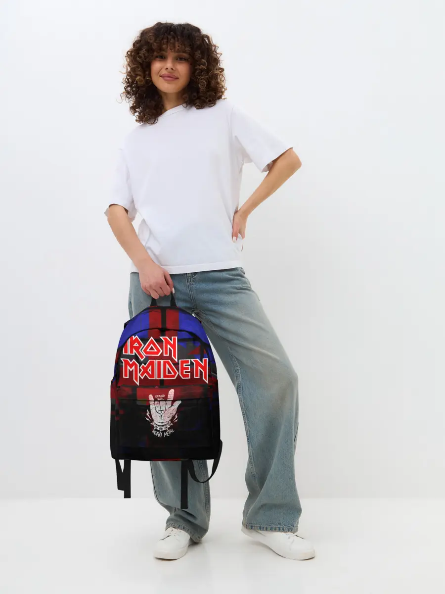 Рюкзак джинсовый / Iron Maiden