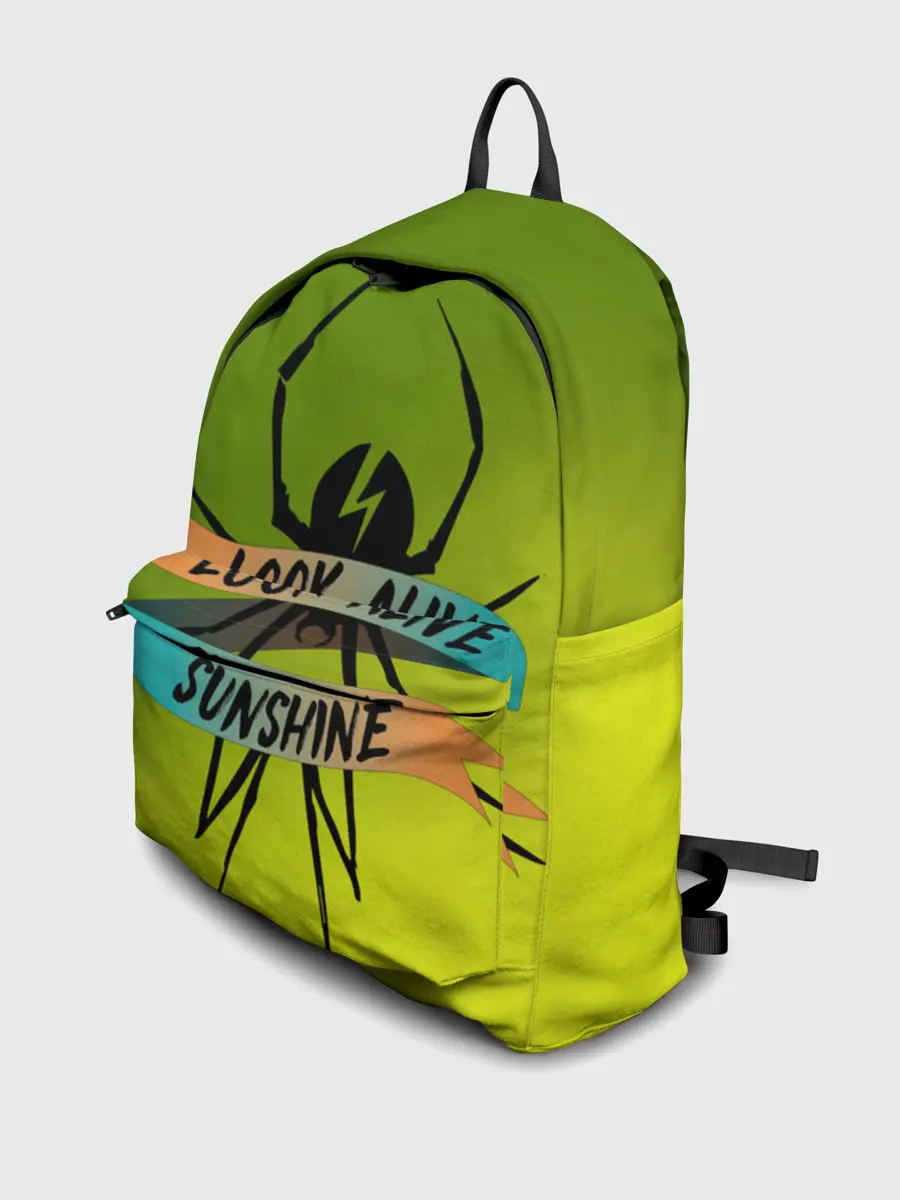 Рюкзак джинсовый / Look alive sunshine