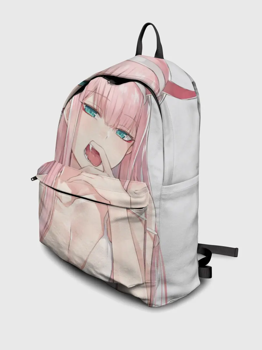 Рюкзак джинсовый / Ahegao Zero Two