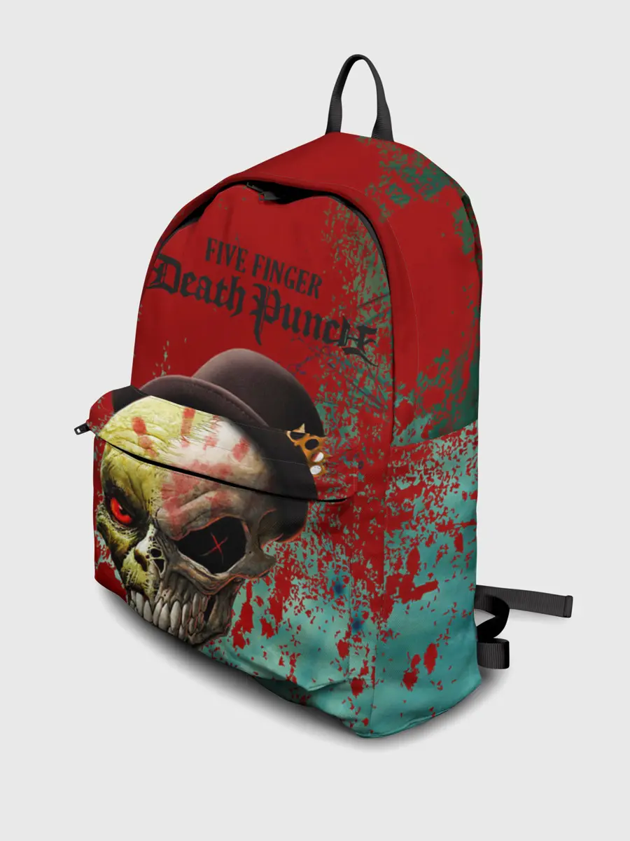 Рюкзак джинсовый / five finger death punch