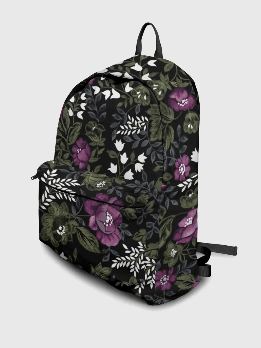 Рюкзак джинсовый / Цветы