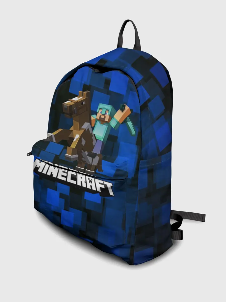 Рюкзак джинсовый / Minecraft / Майнкрафт