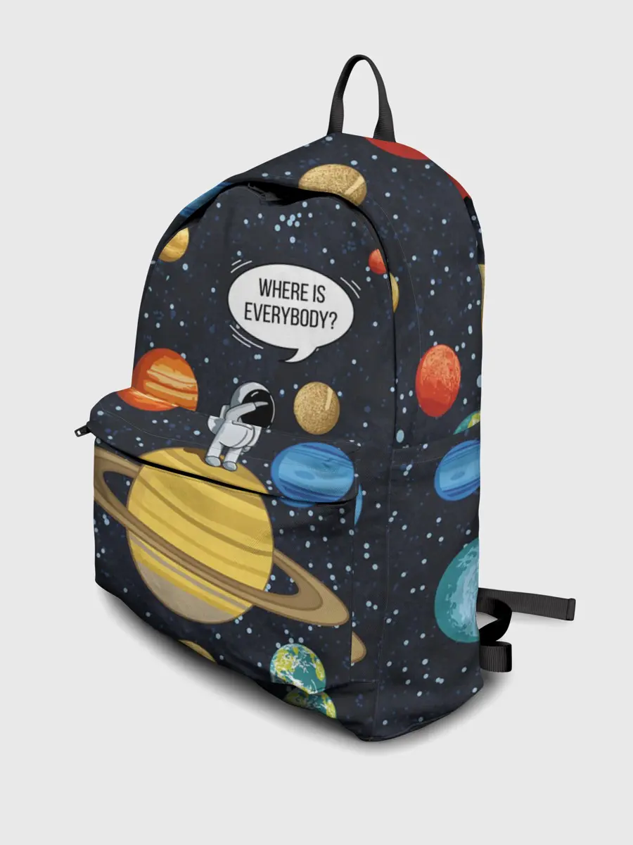 Рюкзак джинсовый / Where is Everybody?