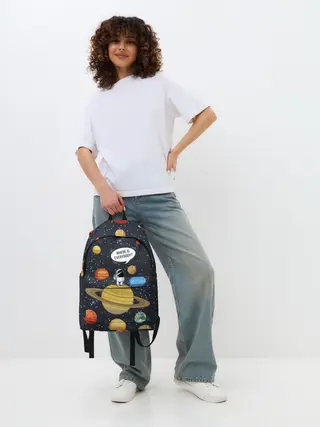 Рюкзак джинсовый / Where is Everybody?