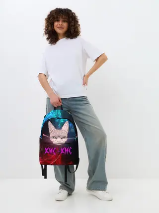 Рюкзак джинсовый / Кис-Кис