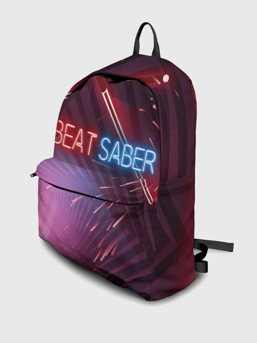 Рюкзак джинсовый / Beat Saber