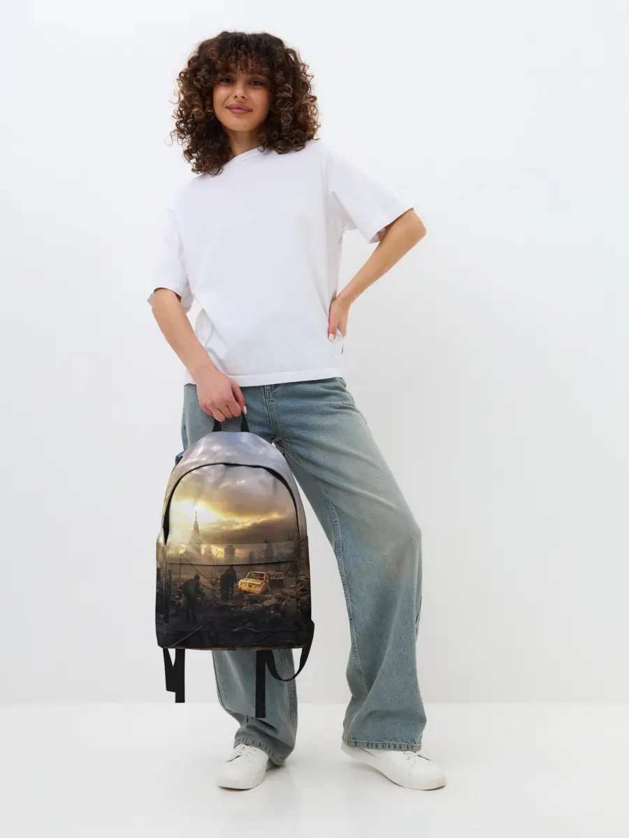 Рюкзак джинсовый / Сталкер