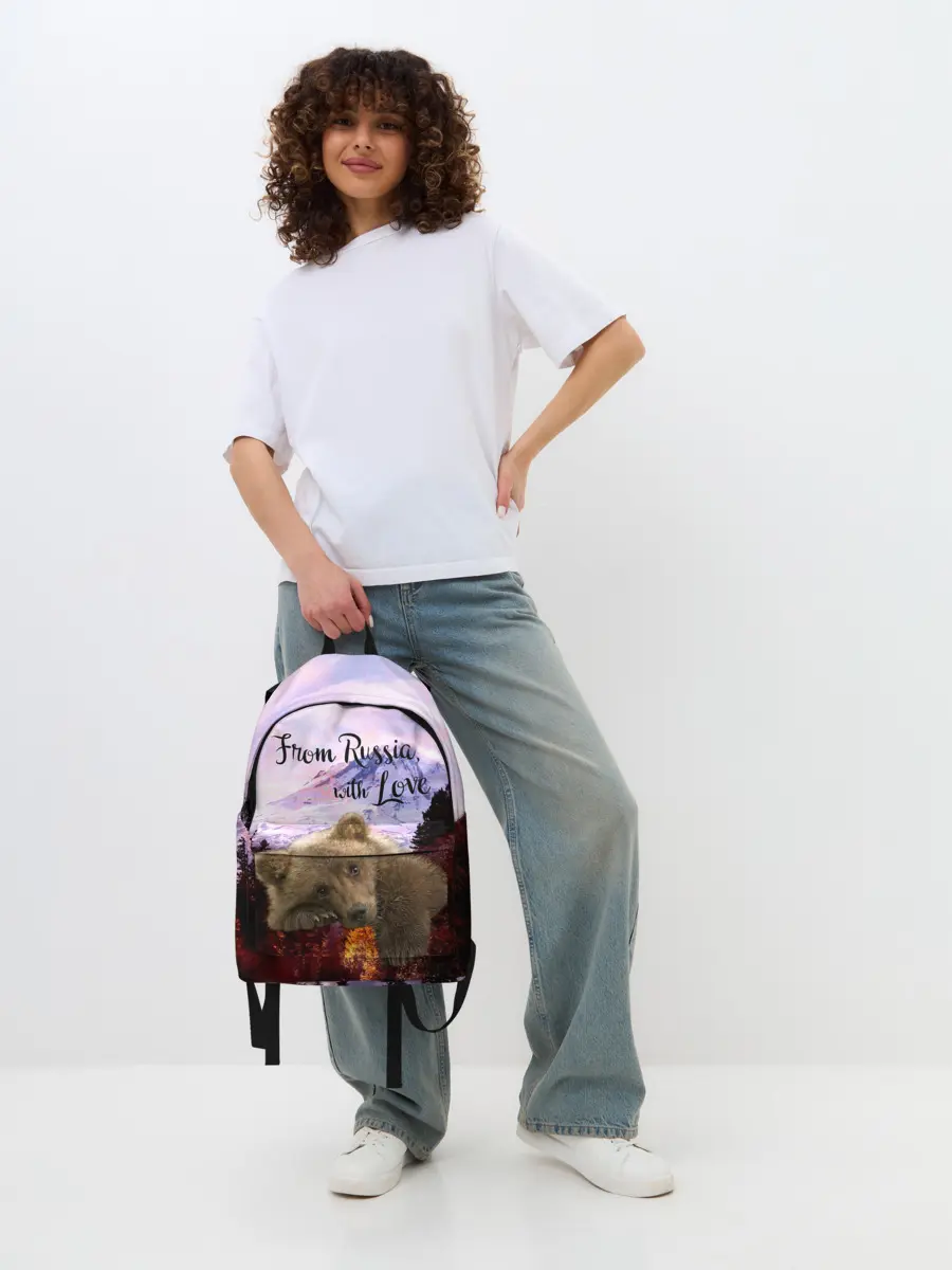 Рюкзак джинсовый / Из России с любовью