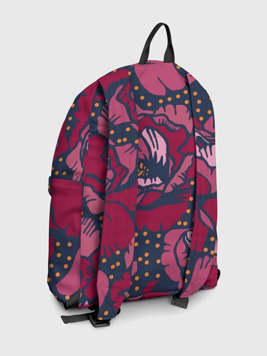 Рюкзак джинсовый / Цветы