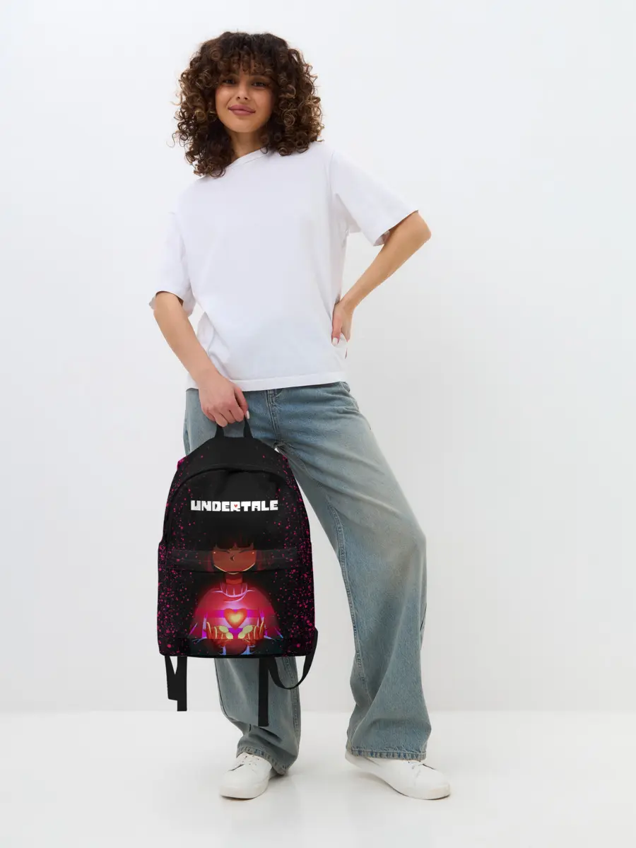Рюкзак джинсовый / UNDERTALE FRISK