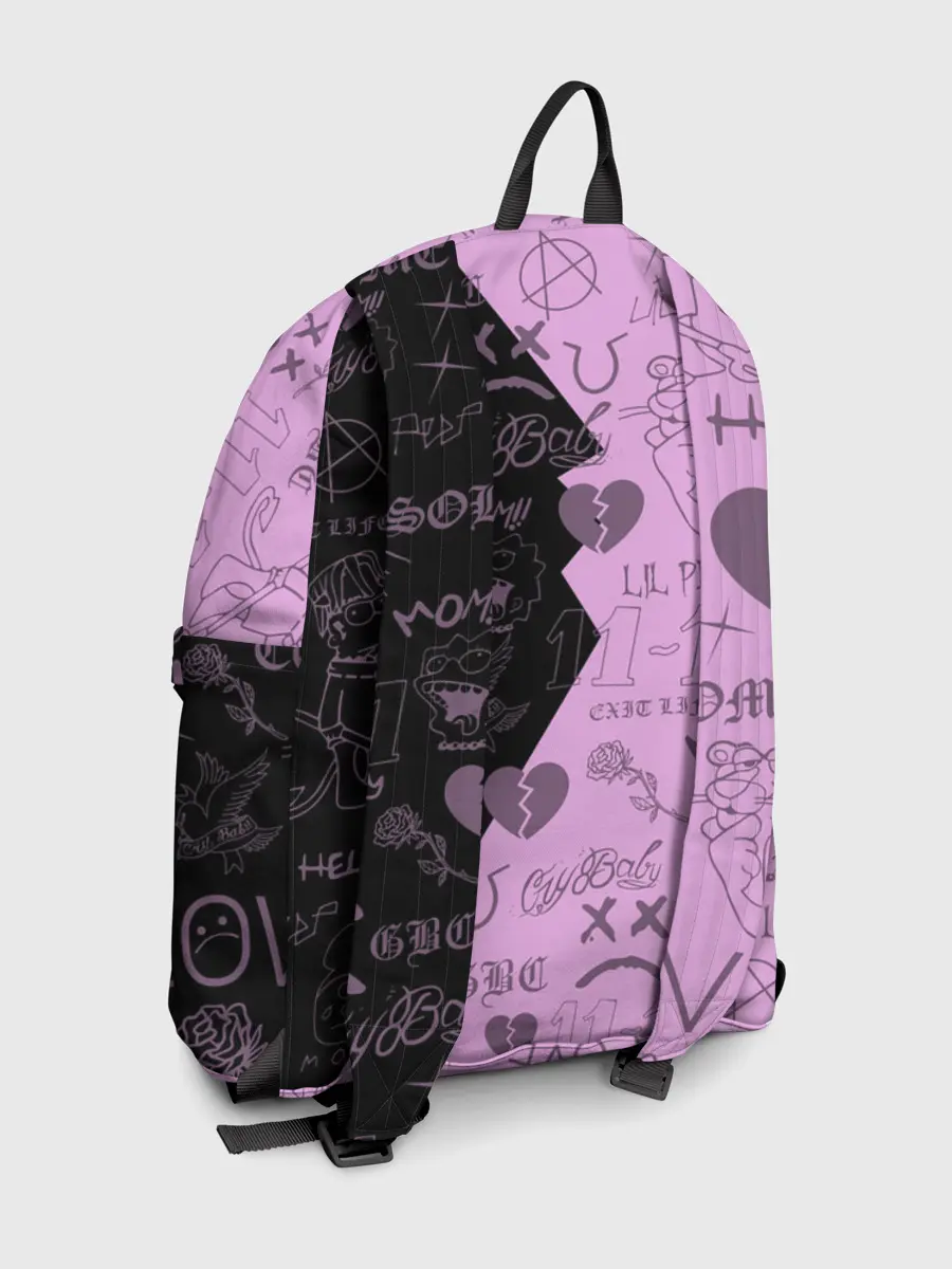 Рюкзак джинсовый / LIL PEEP.