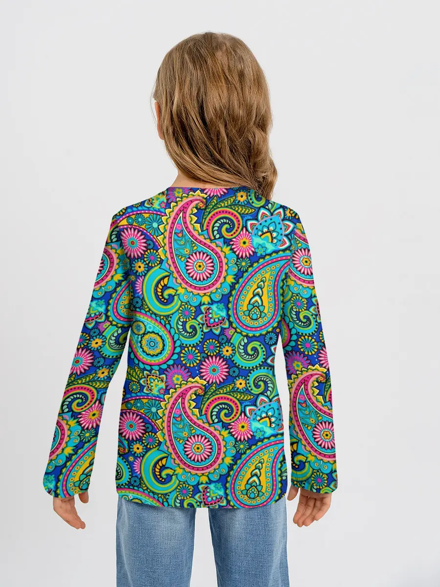 Детский лонгслив / Славянские Узоры