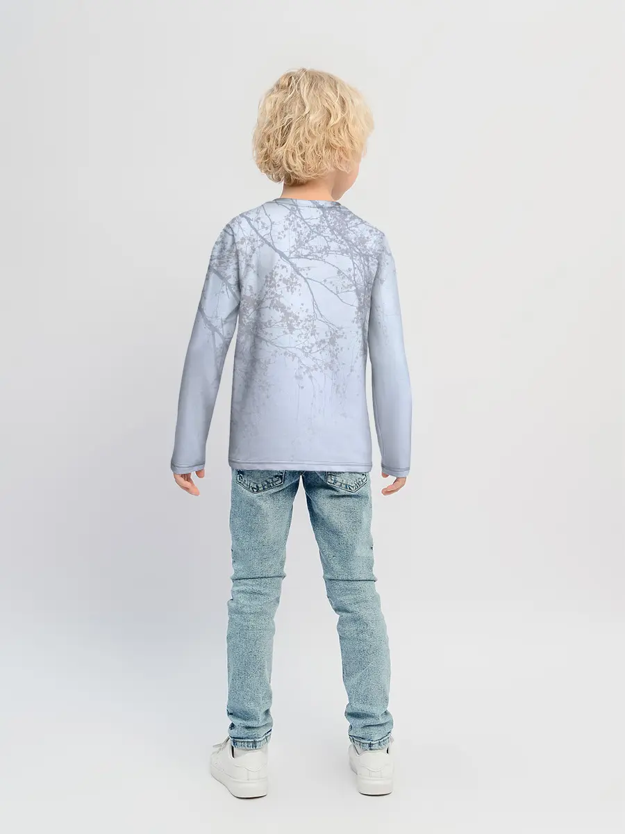 Детский лонгслив / Ветки