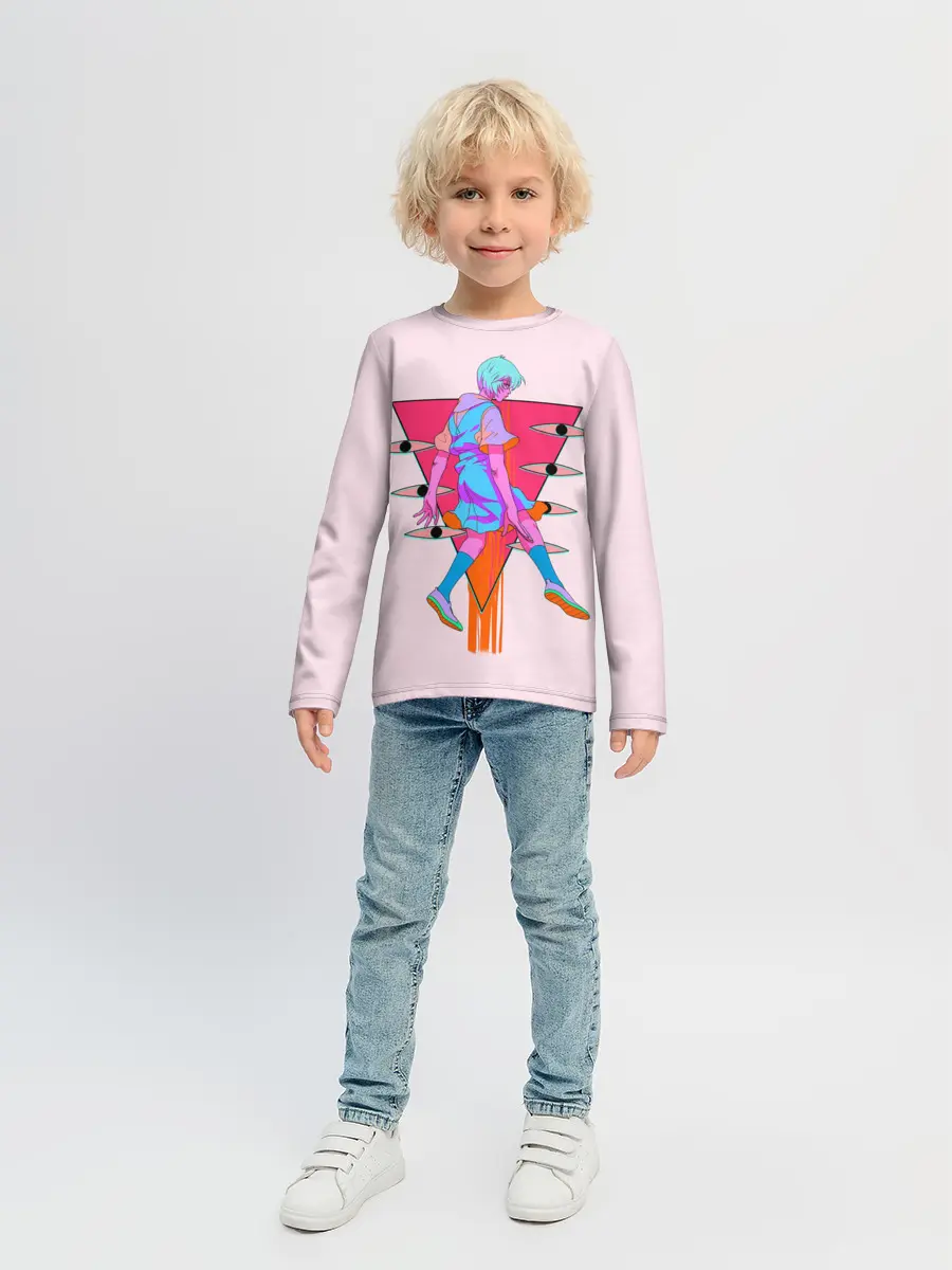 Детский лонгслив / Евангилион