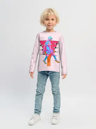 Детский лонгслив / Евангилион