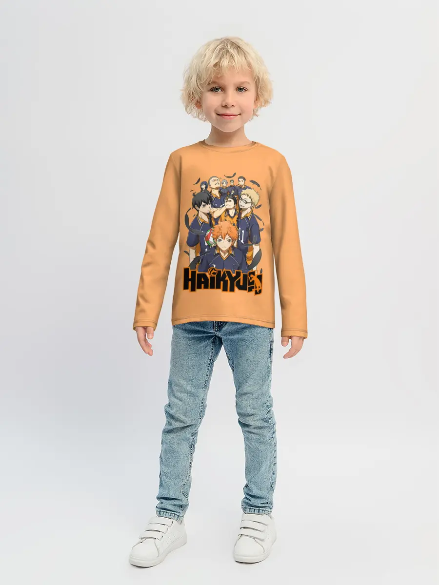 Детский лонгслив / Аниме Волейбол