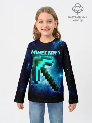 Детский лонгслив / Minecraft