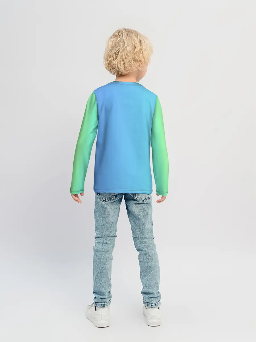 Детский лонгслив / Aqua Among As