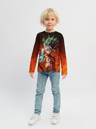 Детский лонгслив / Доктор Стоун