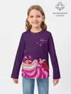 Детский лонгслив / Чеширский Кот
