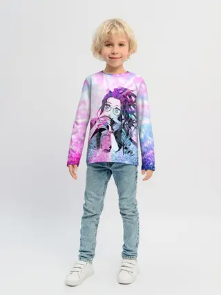 Детский лонгслив / Незуко Камадо