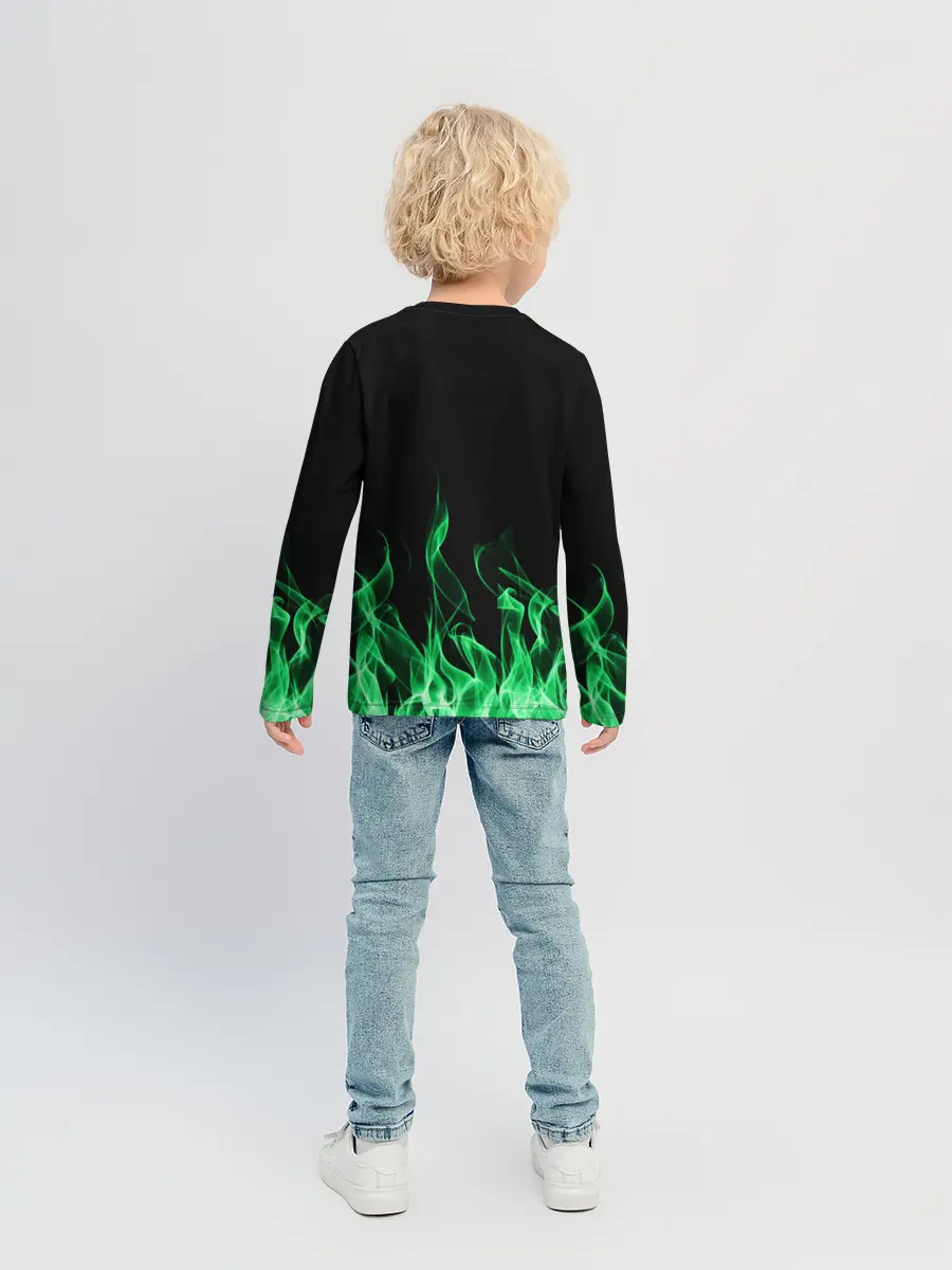 Детский лонгслив / SKODA