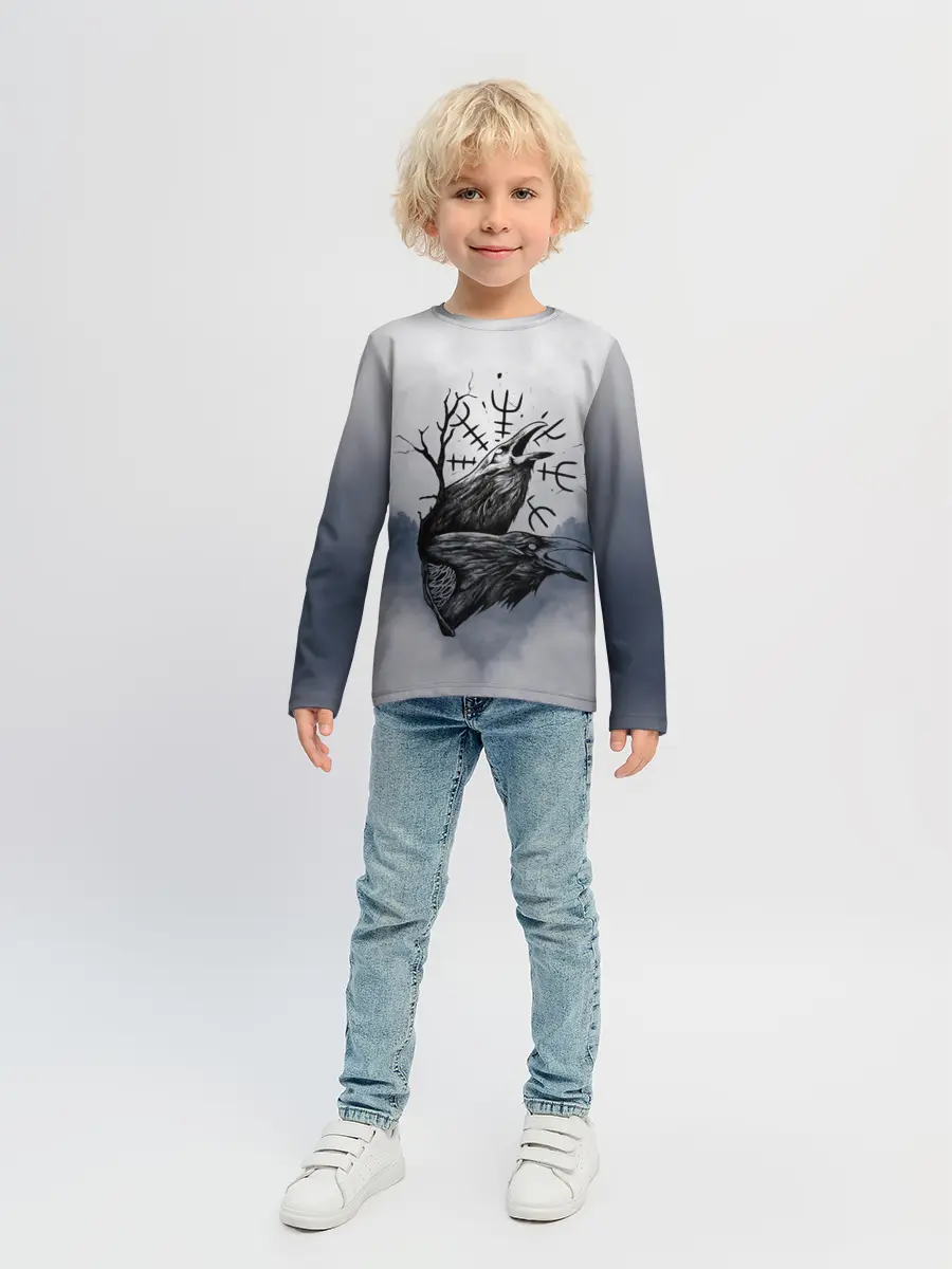 Детский лонгслив / русь